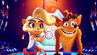 Crash and Coco in the opening cutscene to Stowing Away