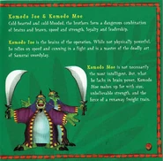 The Komodo Bros in the Cortex Strikes Back NTSC-U manual