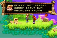 Blinky in Dragon Castles.