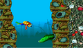 Crash in his scuba gear in Air Supply in The Huge Adventure