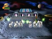 The Komodo Brothers' boss fight in Crash Bash