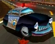 The police car in Hog Ride