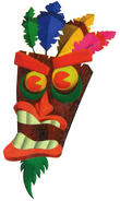 A Japanese render of Aku Aku