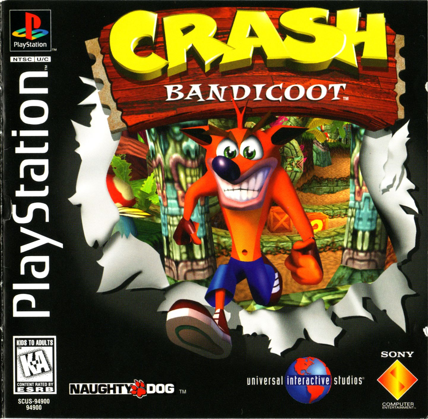 crash bandicoot 1 ps2