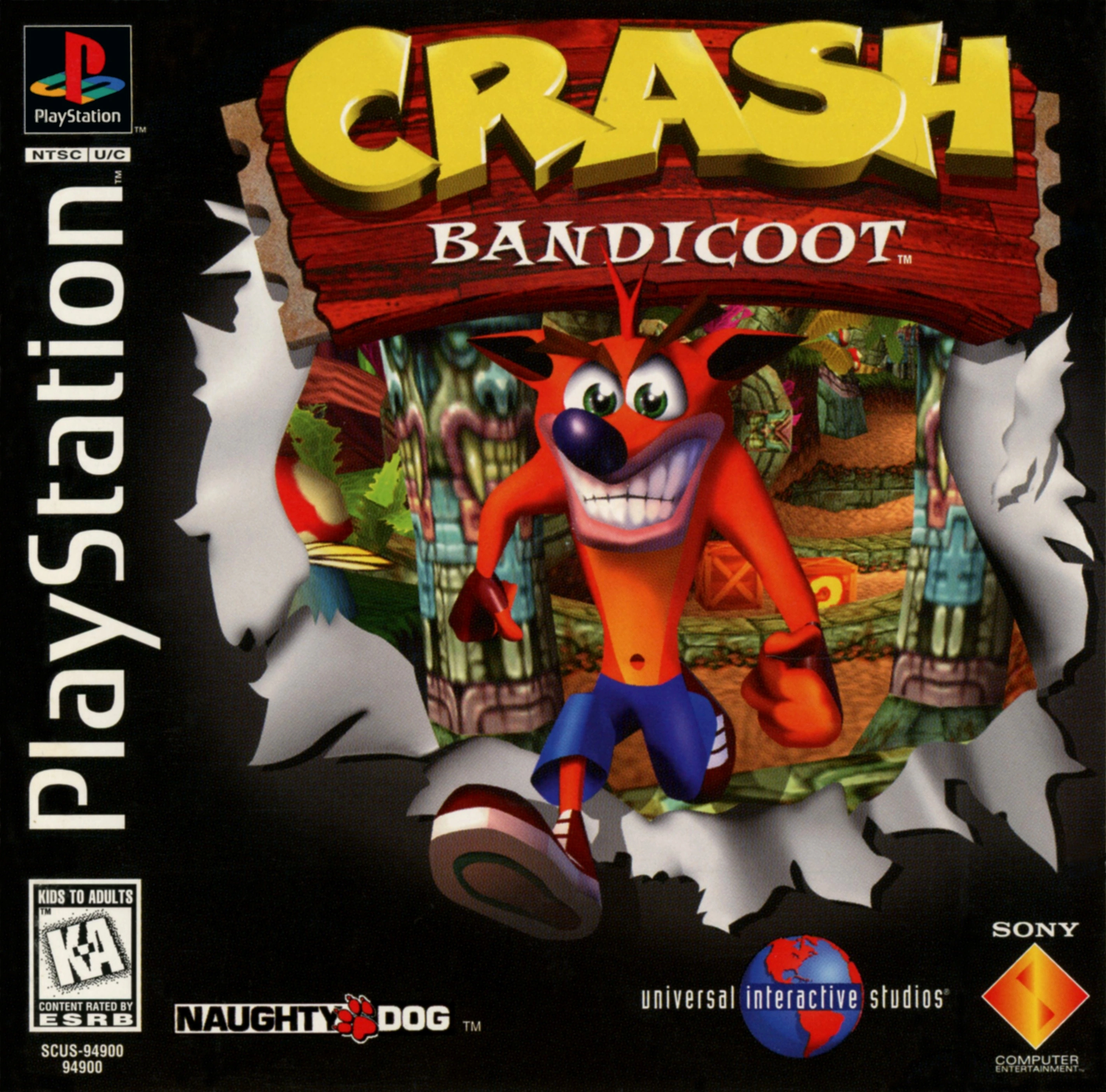 crash bandicoot for playstation 1