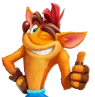 Crash's promo art