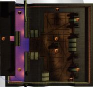 Map of Rampage Ruins from the CTR: Crash Team Racing Prima strategy guide