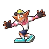 Crash's Tennis skin