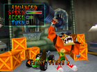 Tiny in the selction screen for the adventure mode in CTR: Crash Team Racing