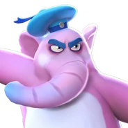 Pink Elephant's Frosty mug.