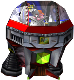 Crash Bandicoot 2 Cortex Strikes Back Doctor N. Gin's Mech (Belly Button Laser)