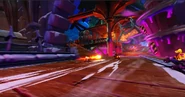 A view of the gear shortcut in Nitro-Fueled