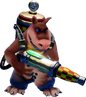 Dingodile as seen in the N. Sane Trilogy