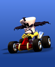 CTR Cortex box art render