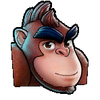 Fixed Rilla Roo's mugshot from Crash Team Racing Nitro-Fueled