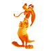 Rumble happy dance emote