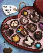 Promotional artwork for Valentine's Day 2024