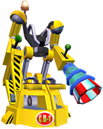 Promotional render of the mech