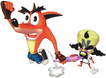 A Japanese render of Crash and Cortex jumping