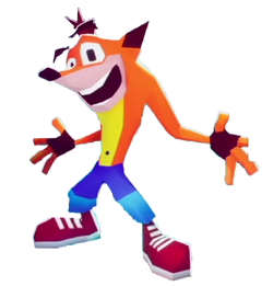 Crash Landed Wumpa Fruit Path Art - Crash Bandicoot 4: It's About Time Art  Gallery