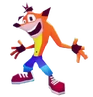 Promo render of Crash's Classic skin