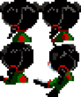 Yaya's in-kart sprites.