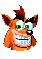 Crash's mugshot from CNK2