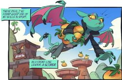 Crash Team Rumble promotional comics, Bandipedia