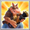 Dingodile in the icon of the "Diled In" trophy