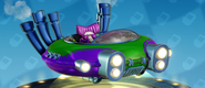 The Hovercraft kart set with the Semicircles decal