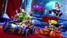Gnasty Gnorc, Cortex, Spyro and Crash racing on Spyro Circuit
