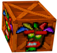 An Aku Aku Crate in Cortex Strikes Back.