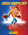 Crash Bandicoot's character promo image.