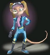 Promotional image of Pasadena for Crash Tag Team Racing.