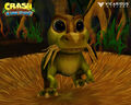 Promotional image of Baby T in Dino Might! in the N. Sane Trilogy.