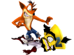 Cortex and Crash in Twinsanity.