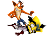 Crash and Cortex Humiliskating.