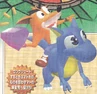 A Japanese render of Crash riding a dragon