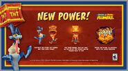 Promotional image for the Sticky TNT power.