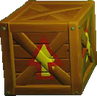 A wooden Arrow Crate from Warped