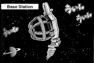 The Cortex Vortex Space Station as it appears in Dansu! De Jump! Na Daibouken