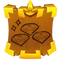 The icon for the "The Ultimate Gem Path" achievement, depicting three sparkling gems.