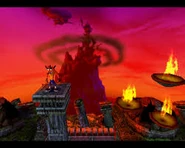 Sunset Vista in the prototype version of the game