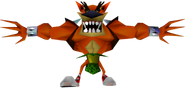 Tiny as he appears in Crash Bandicoot 2: Cortex Strikes Back