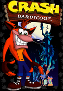 Cortex Castle visible in artwork used in the 1998 Naughty Dog website