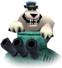 Bearminator in Crash Bash