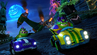 Zem and Zam racing on Inferno Island