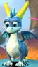Spyro's Shivery Spyro skin.