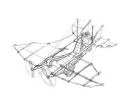 Concept art of the glider