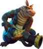 Promo render of Dingodile